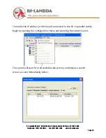Предварительный просмотр 18 страницы RF-Lambda RFAS8810 Manual