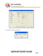 Предварительный просмотр 20 страницы RF-Lambda RFAS8810 Manual