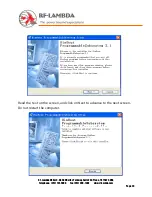 Предварительный просмотр 23 страницы RF-Lambda RFAS8810 Manual