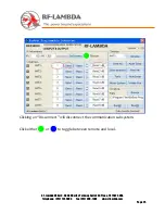 Предварительный просмотр 25 страницы RF-Lambda RFAS8810 Manual