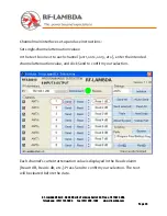 Предварительный просмотр 26 страницы RF-Lambda RFAS8810 Manual