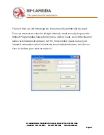 Предварительный просмотр 31 страницы RF-Lambda RFAS8810 Manual