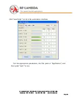 Предварительный просмотр 34 страницы RF-Lambda RFAS8810 Manual