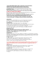 Preview for 2 page of RF-Link XL-2000/H Installation And Operating Instructions