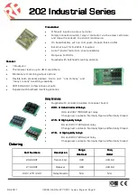 Предварительный просмотр 2 страницы RF SOLUTIONS 202 Industrial Series Installation Manual