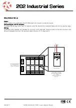 Предварительный просмотр 6 страницы RF SOLUTIONS 202 Industrial Series Installation Manual