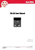 Preview for 1 page of RF SOLUTIONS BLE-PB03 User Manual