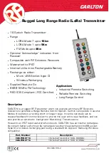 RF SOLUTIONS CARLTON-8T16 Manual предпросмотр