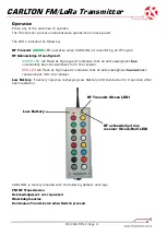 Предварительный просмотр 3 страницы RF SOLUTIONS CARLTON-8T16 Manual