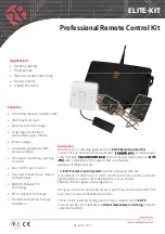 Предварительный просмотр 1 страницы RF SOLUTIONS ELITE-KIT Manual