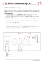 Предварительный просмотр 4 страницы RF SOLUTIONS ELITE-KIT Manual