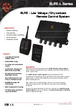 RF SOLUTIONS ELITE-L Series Quick Start Manual preview