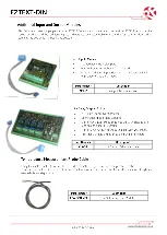 Предварительный просмотр 2 страницы RF SOLUTIONS EZTEXT-DIN Manual