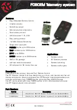 Preview for 1 page of RF SOLUTIONS FOBOEM-4S4 Instruction Manual