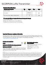 Preview for 11 page of RF SOLUTIONS SCORPION Series Manual