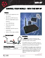 Предварительный просмотр 1 страницы RF SOLUTIONS WIFI-RF Quick Start Manual