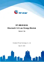 Предварительный просмотр 1 страницы RF-Star RF-BM-BG22A Manual