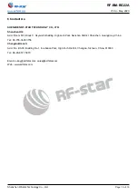 Предварительный просмотр 20 страницы RF-Star RF-BM-BG22A Manual