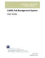RF Technologies Code Alert CA630 User Manual preview