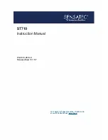 Предварительный просмотр 1 страницы RF Technologies Sensatec ST710 Instruction Manual