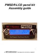 RF PMSDR Assembly Manual preview