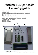 Preview for 2 page of RF PMSDR Assembly Manual