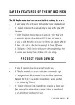 Preview for 23 page of RF REGIMEN User Manual