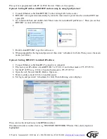 Preview for 3 page of RF RFT-8X7 User Manual