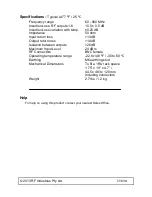 Preview for 4 page of RF RX0696-3008-31B Quick Start Manual