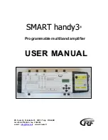 Предварительный просмотр 1 страницы RF SMART handy3 User Manual