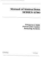 RFL Communications 67 PLC 129 DC Manual Of Instructions preview