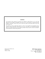 Preview for 20 page of RFL Electronics DS-961DE Instruction Data