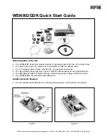 RFM WSN802GDK Quick Start Manual preview