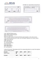 Предварительный просмотр 8 страницы RFoG RF-R586 Series User Manual