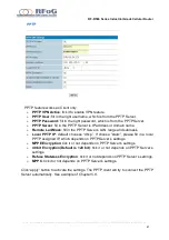 Предварительный просмотр 41 страницы RFoG RF-R586 Series User Manual