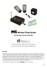 RFRemotech MS Series Manual preview