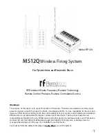 Предварительный просмотр 1 страницы RFRemotech MS12Q Manual