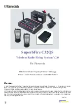 Preview for 1 page of RFRemotech SuperbFire C32QS Quick Start Manual