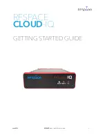 RFspace CLOUD-IQ Getting Started Manual preview