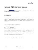 Preview for 11 page of RFspace CLOUD-IQ Getting Started Manual