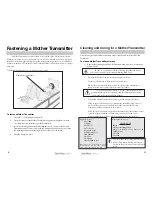 Preview for 8 page of RFT Safe Place Mother Transmitter User Manual