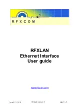 Preview for 1 page of RFXCOM RFXLAN User Manual