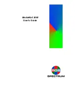 RGB Spectrum MediaWall 2000 User Manual preview