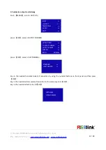 Preview for 13 page of RGBlink C1US Quick Start Manual