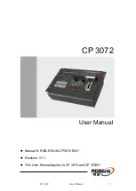 RGBlink CP 3072 User Manual preview