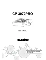 Preview for 1 page of RGBlink CP 3072PRO User Manual