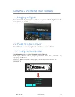 Preview for 17 page of RGBlink CP 3072PRO User Manual