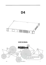 RGBlink D4 User Manual preview