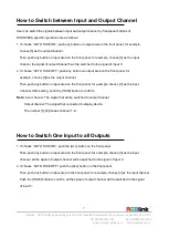 Preview for 8 page of RGBlink DXP D0808 Quick Start Manual