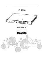 RGBlink FLEX 8 User Manual preview